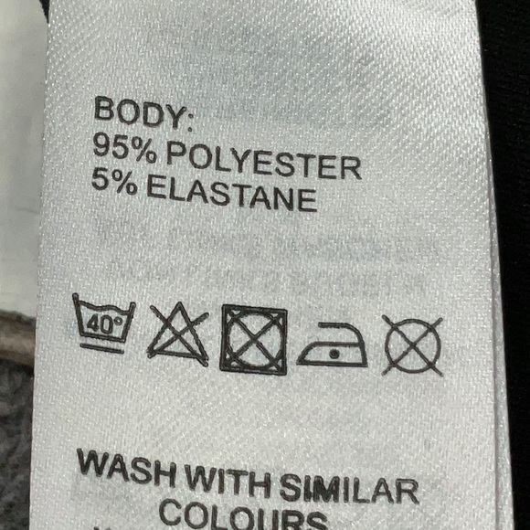 Club L London Classic Timeless Chic Black Midi Dress Mermaid Hem Size 10 NWT - Picture 9 of 10